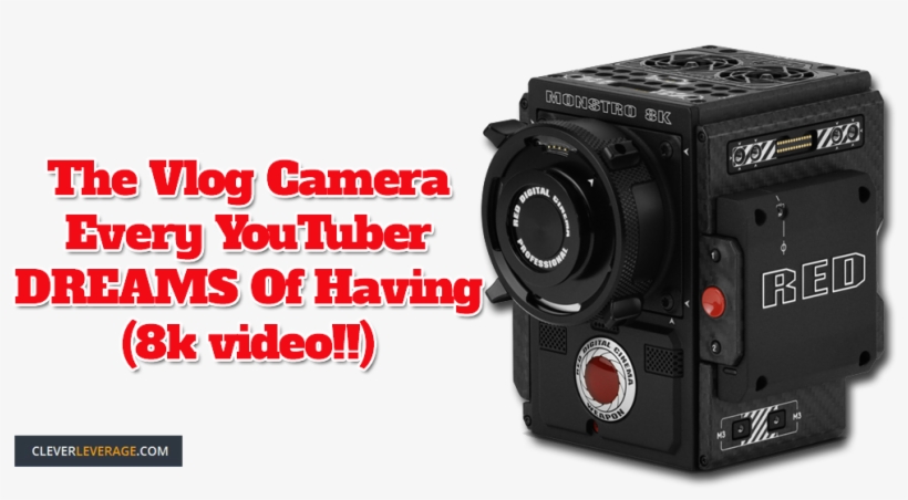 The Vlog Camera Every Youtuber Dreams Of Having - Weapon Monstro 8k Vv, transparent png #3709632