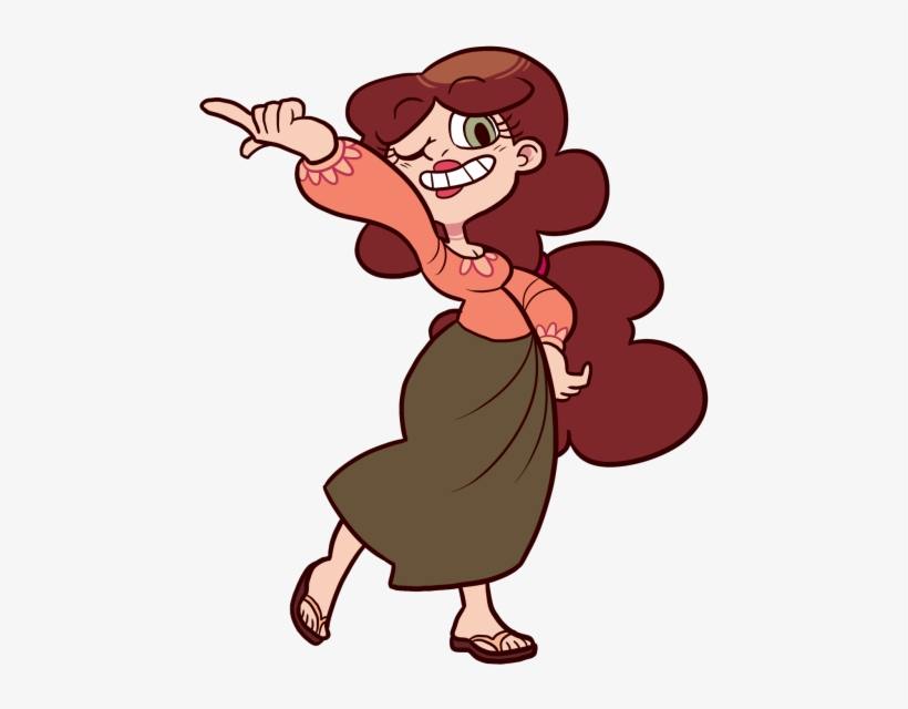 @official-shitlord Commissioned Me To Draw Angie Diaz - Star Vs The Forces Of Evil Angie Diaz, transparent png #3709657
