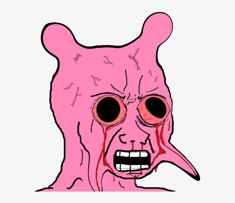 Pink Face Nose Mammal Vertebrate Head Clip Art Snout - Cartoon, transparent png #3709769
