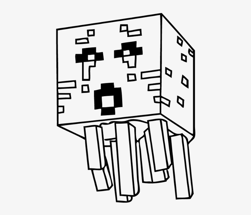 Coloring Pages Drawing Minecraft, transparent png #3709883