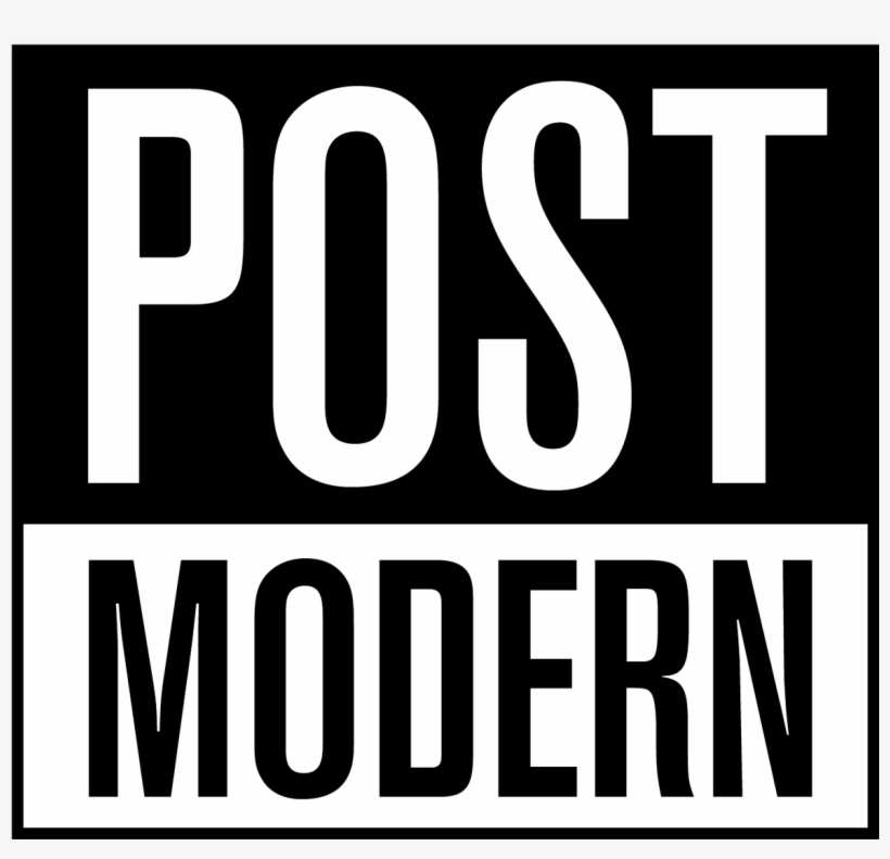 Post Modern Logo, transparent png #3710091