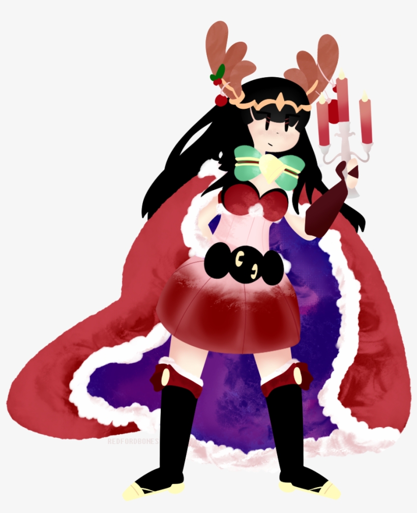This Is What I Thought Christmas Tharja Was Going To - Cartoon, transparent png #3710242