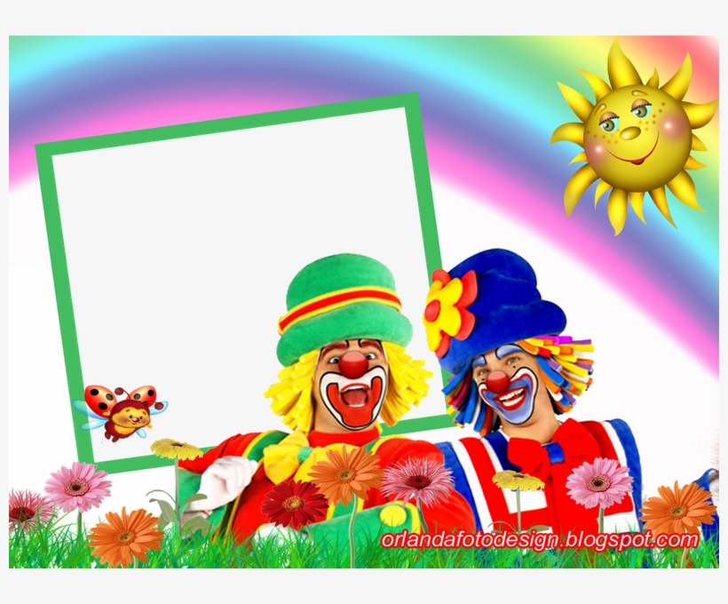 Então, Lá Vai, Mais Algumas Imagens Dos Palhaços Mais - Moldura Patati Patata Png, transparent png #3711378