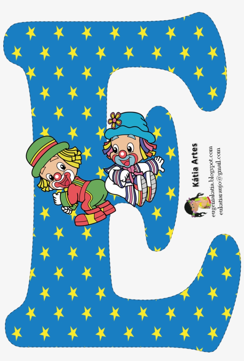 Alfabeto De Los Payasos Patatí Patatá - Letrinhas Do Patati Patata, transparent png #3711488