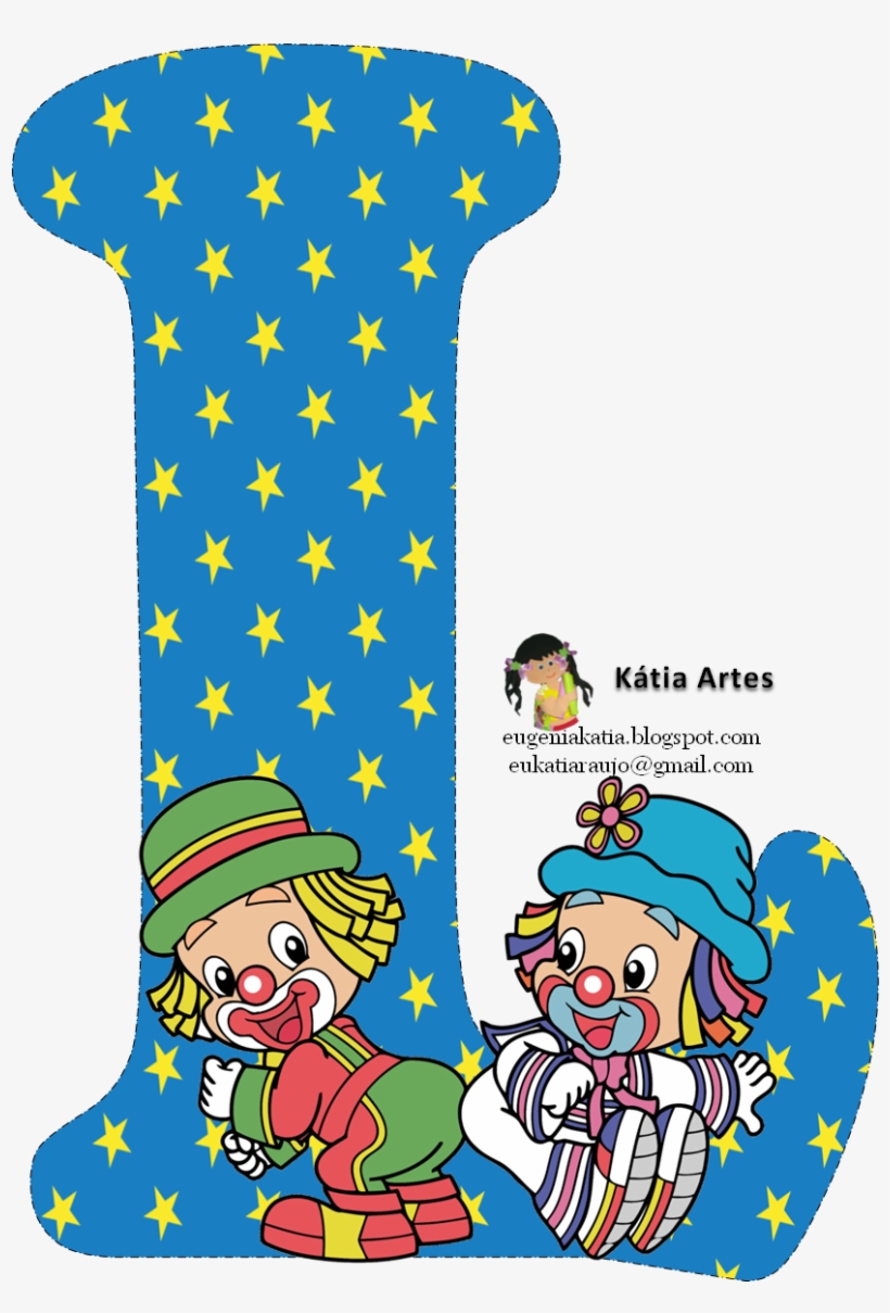 Alfabeto De Los Payasos Patatí Patatá - Letra L Patati Patata, transparent png #3711544