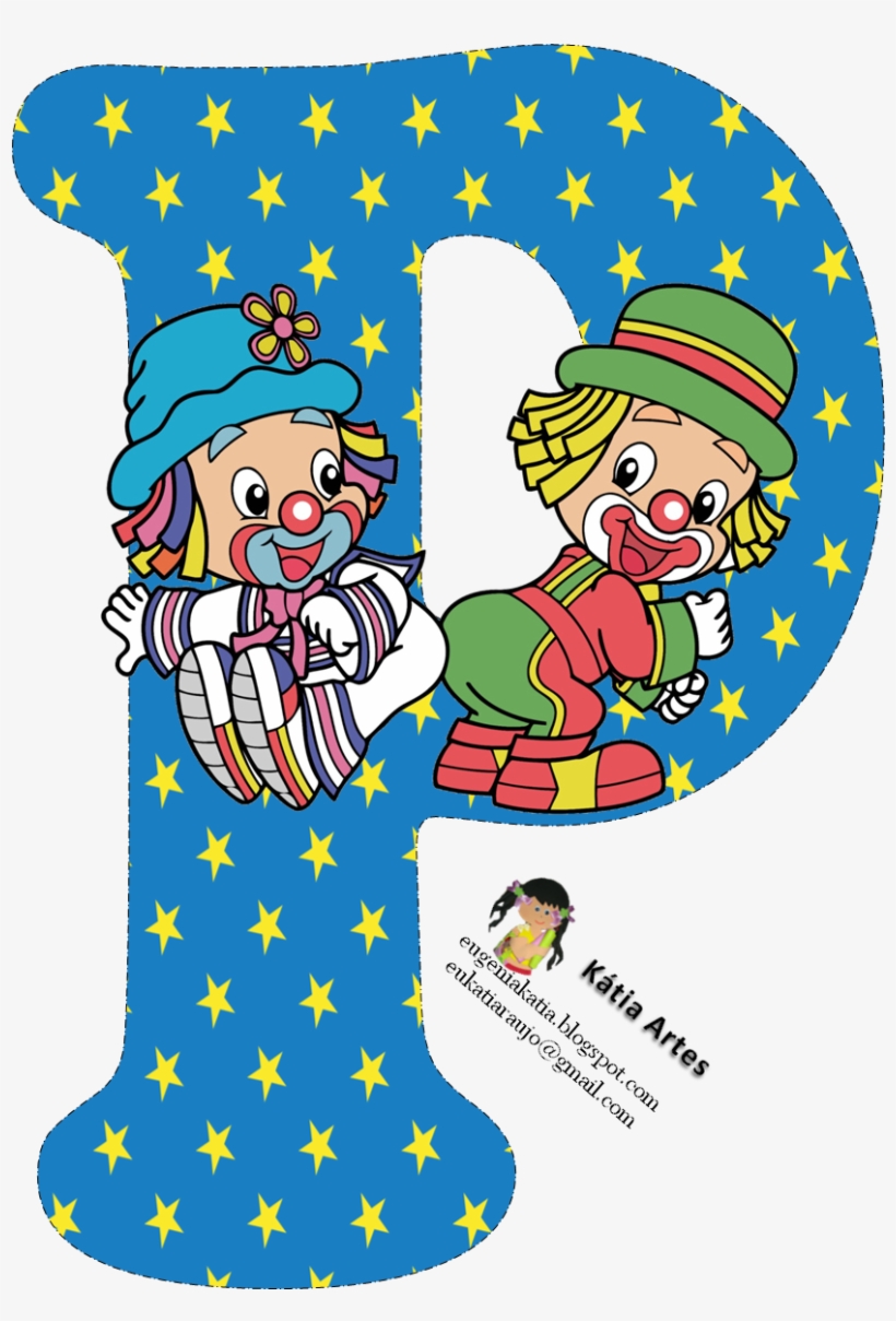 Abeceda Patata Patata Klauni - Letra Feliz Cumpleaños De Payasos, transparent png #3711571