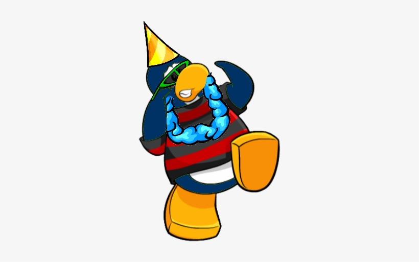 Club Penguin Wiki - Club Penguin Blue Lei, transparent png #3711670