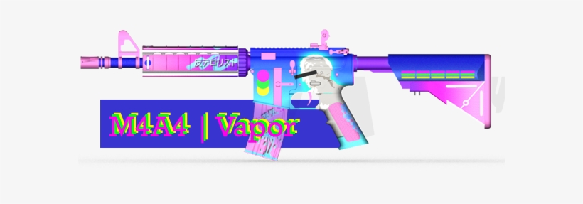 Follow My Workshop For Next Skins Guys ~ - Vaporwave Cs Go, transparent png #3711921