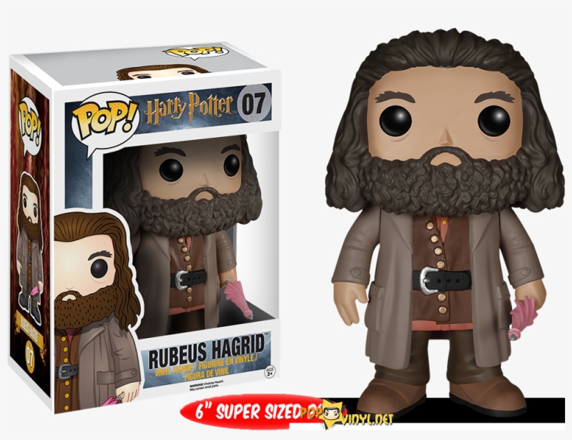 Harry Potter Pop Vinyl Figures Launching In July - Hagrid Pop Vinyl, transparent png #3711999