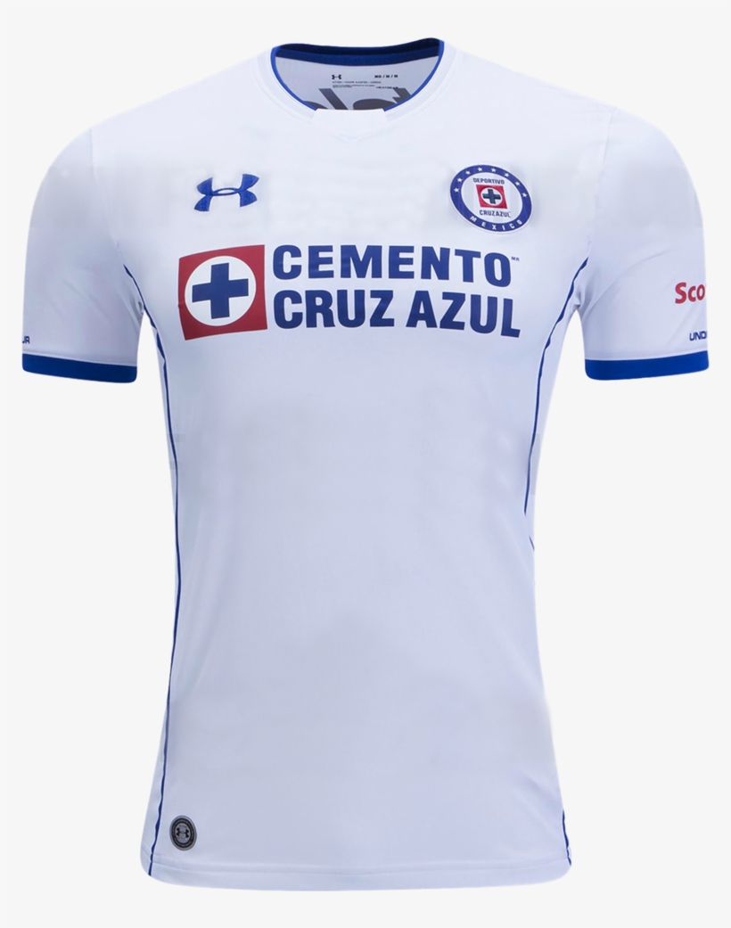 Cruz Azul 17/18 Away Jersey - Camisa Del Cruz Azul, transparent png #3712449