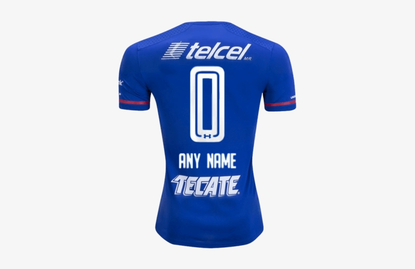 Cruz Azul 17/18 Home Jersey Personalized - Mendez 17 Cruz Azul, transparent png #3712555