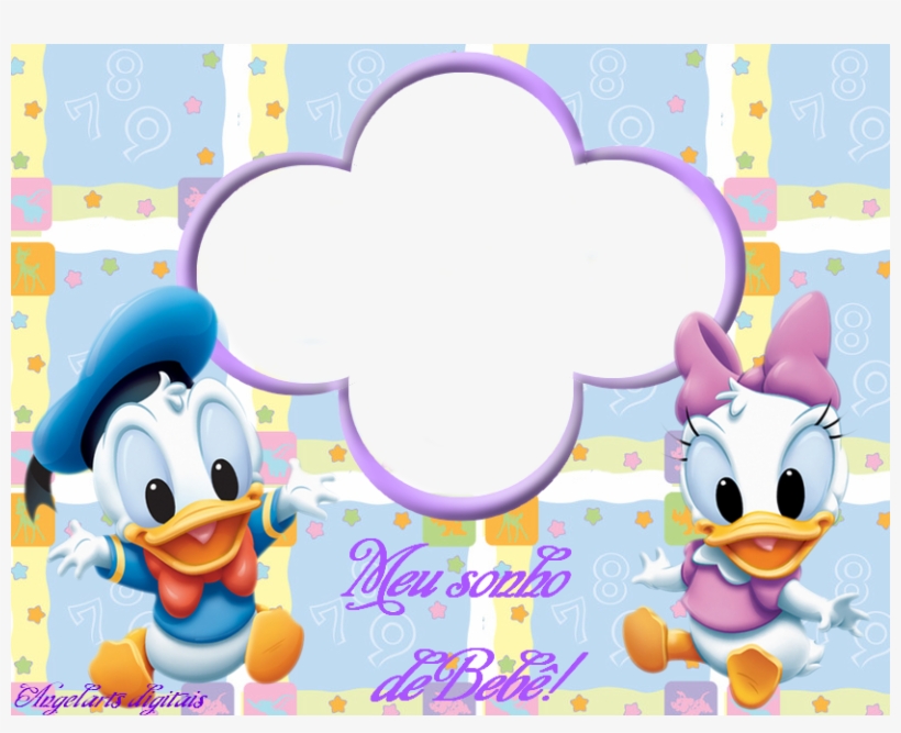 Arts Digitais Moldura Infantil - Disney, transparent png #3712683