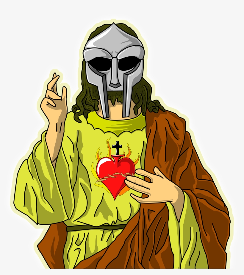 Image Of Mf Jesus T-shirt - Illustration, transparent png #3713053