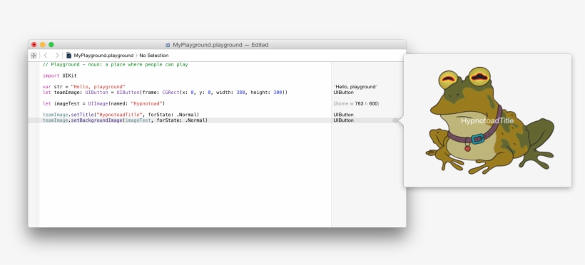 Playground Test Of Uibutton With Backgroundimage - Hypnotoad, transparent png #3713276