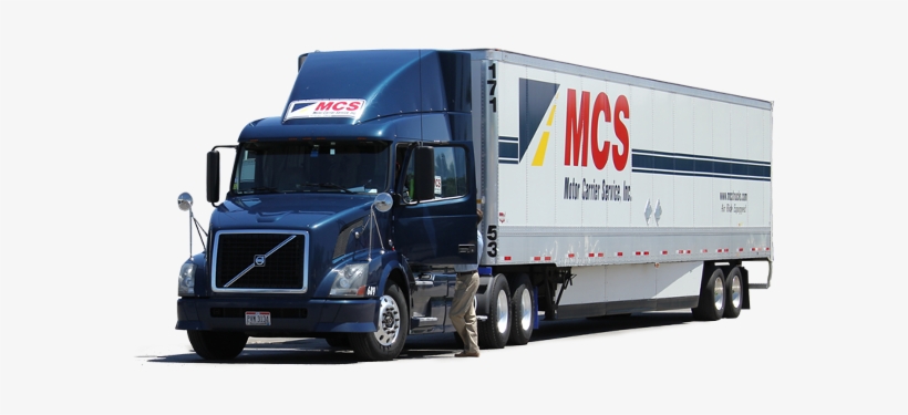 Mcs Offers Company Drivers - Trailer Truck, transparent png #3713392