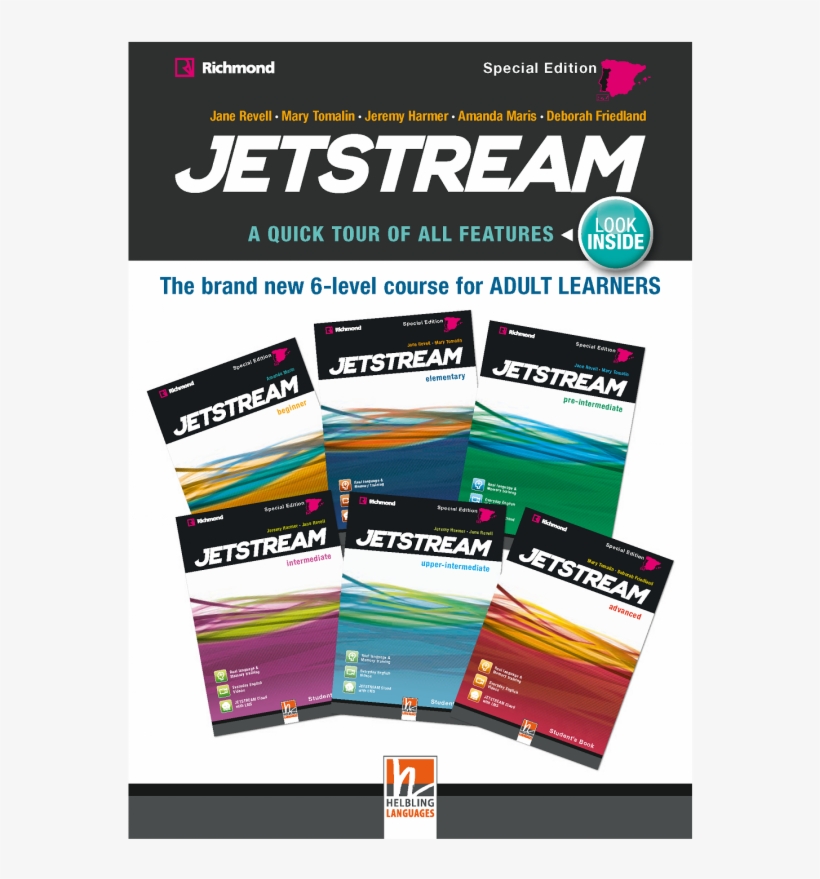 Let Your English Flow Jetstream Is A Brand - Jetstream Pre Intermediate, transparent png #3713580