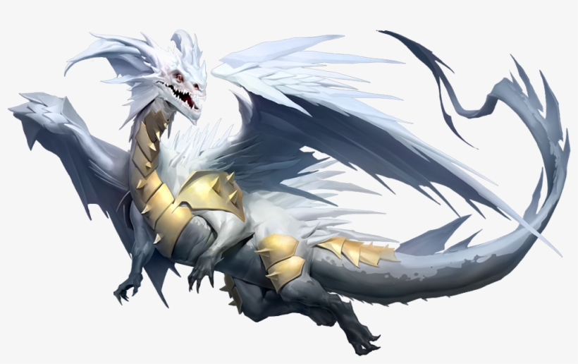 521 Whitedragon - Illustration, transparent png #3713581