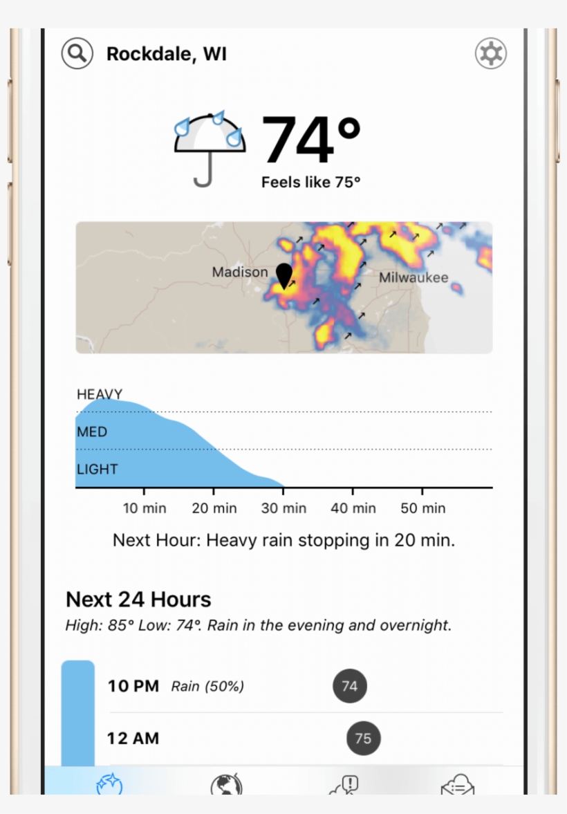 Dark Sky For Ios Gets A Major Revamp With A New At - Sky, transparent png #3713837