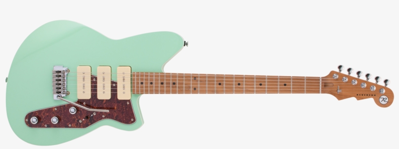 Reverend Guitars Double Agent Solid Body Electric Guitar, transparent png #3713895