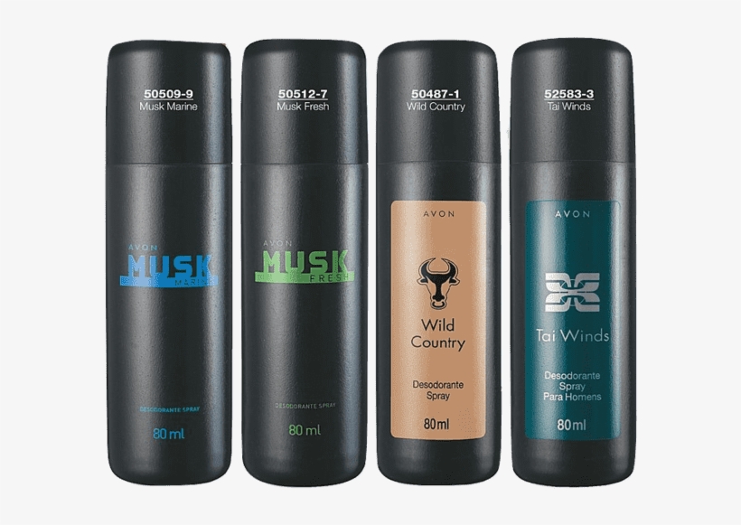 Avon Desodorante Spray Masculino Musk Fresh, Musk Marine, - Desodorante Avon, transparent png #3714098