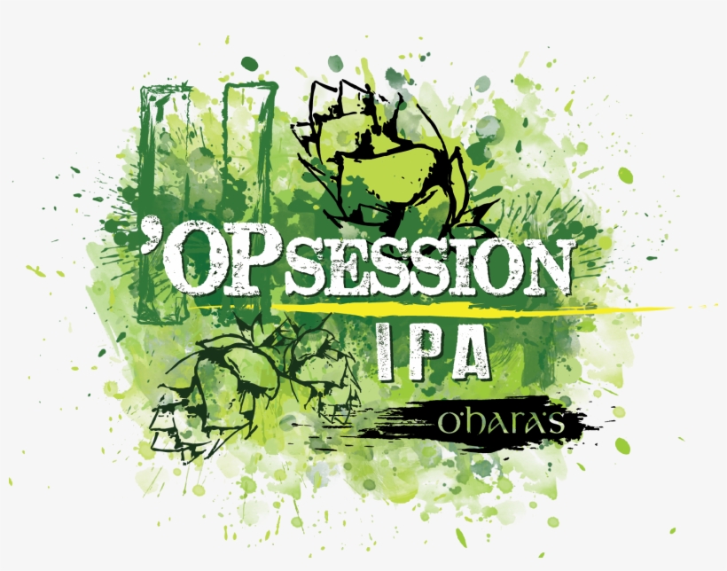 'opsession Ipa Brand For Web-01 ' - O`haras Opsession Irish Pale Ale 500ml Bier Mhd 28.6.17, transparent png #3714480