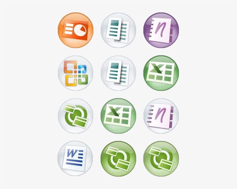 Search - Microsoft Office 2007 Icon Vector, transparent png #3714533