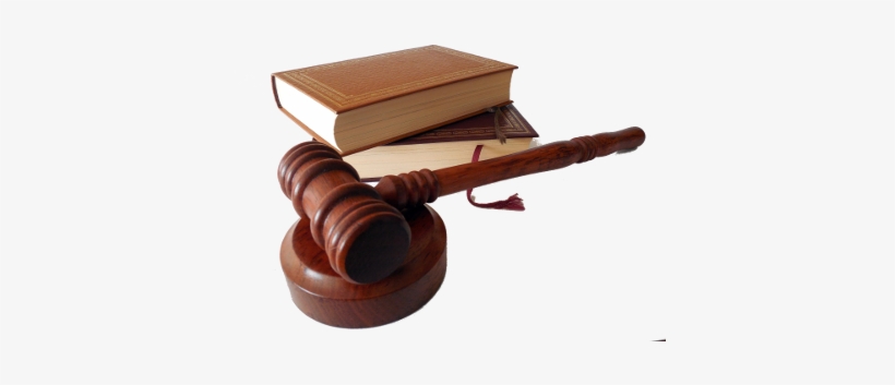 Gavel And Lawbook - Judge Hammer Transparent Background, transparent png #3715314