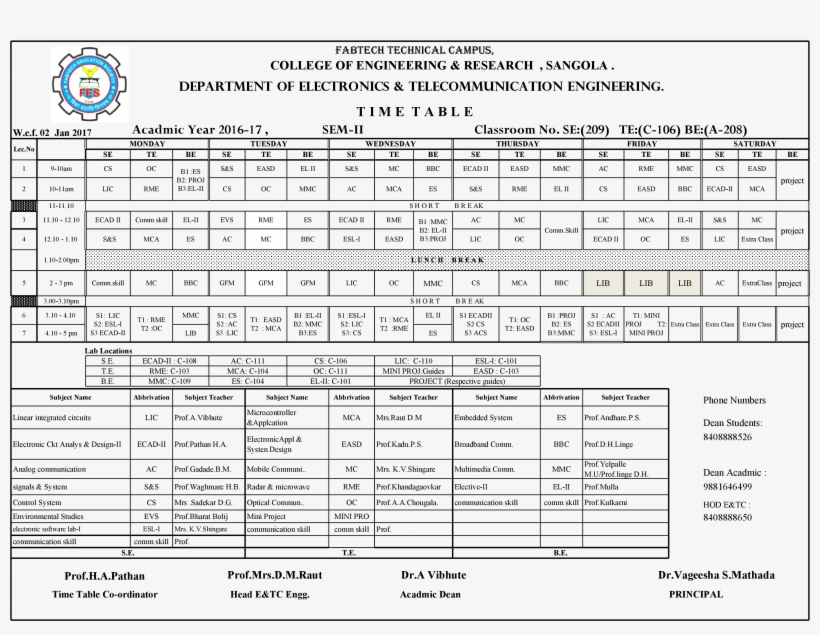 Timetable 2016 17 2 - Document, transparent png #3715536
