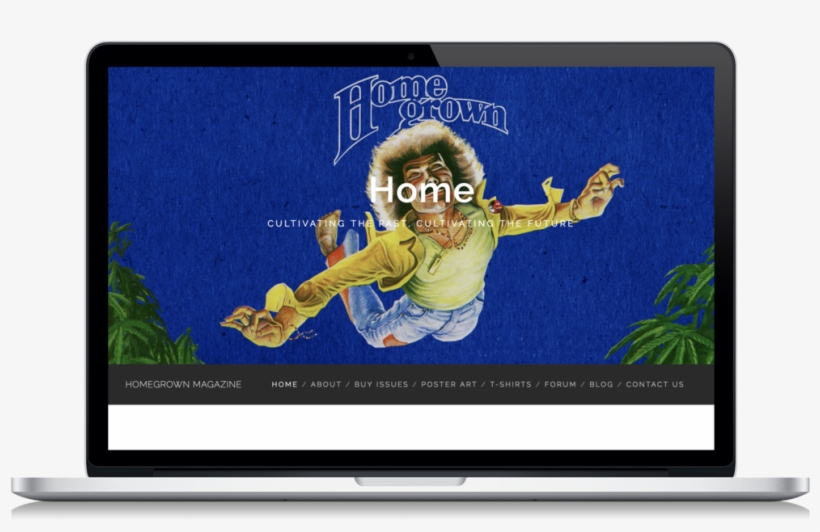 Website Design Digital Magazines Dowloads Homegrown - Homegrown Magazine, transparent png #3715575