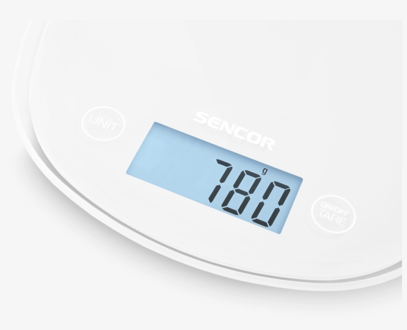 Precision Weighing And A Large Light-up Lcd Display - Sencor Sks 30wh Kitchen Scales, transparent png #3715678