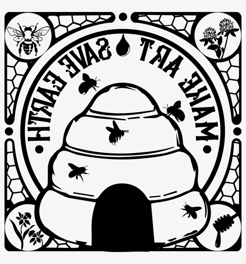 Make Art Save Earth Project - Beekeeping, transparent png #3715916