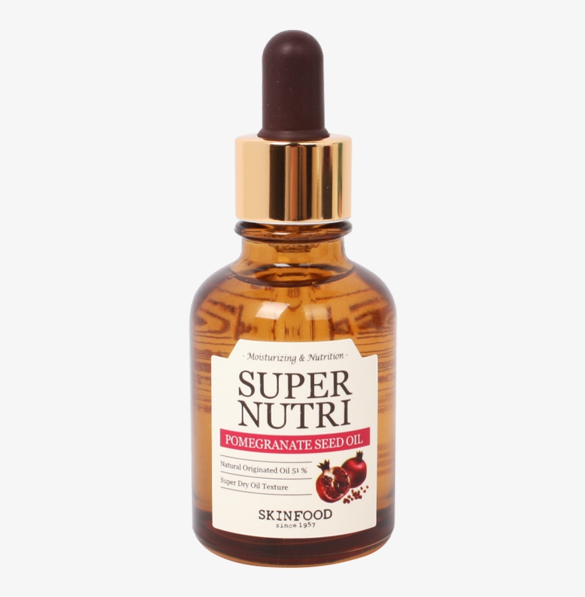 확대 이미지 - Skinfood Super Nutri Pomegranate Seed Oil 30ml, transparent png #3716128