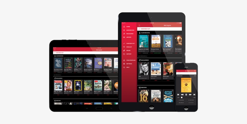 Oneclickdigital And Zinio Magazines Are Now Rb Digital - Rb Digital, transparent png #3716146