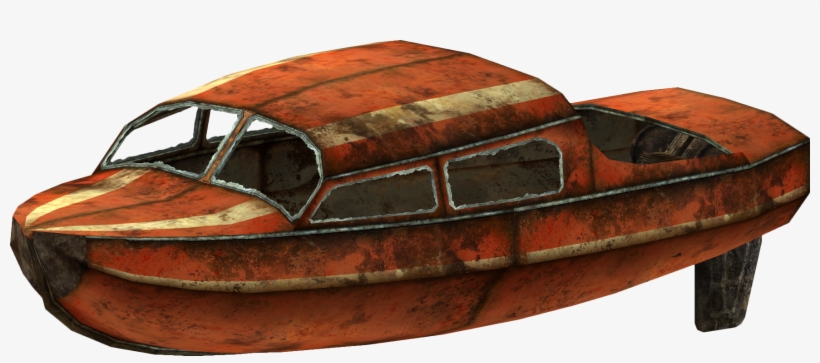 Leisure Boat 04 - Fallout 3, transparent png #3716172