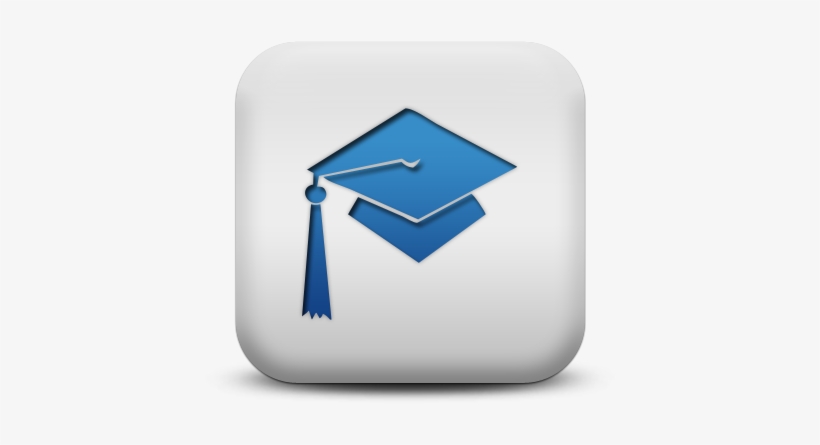Graduation Hat Icon - App With Graduation Hat, transparent png #3716449