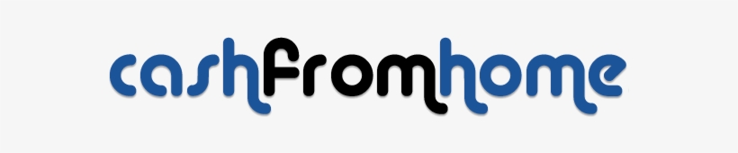 Cash From Home How To Make Money From Home - Electric Blue, transparent png #3716862