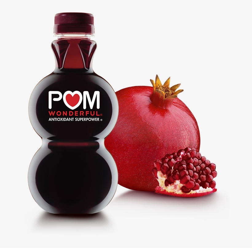 100% Pomegranate Juice - Pom Wonderful Pomegranate Juice, transparent png #3717666