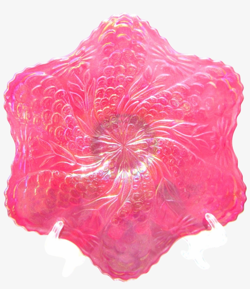 *westmoreland~carnival Glass This Beautiful Plate Was - Illustration, transparent png #3717724