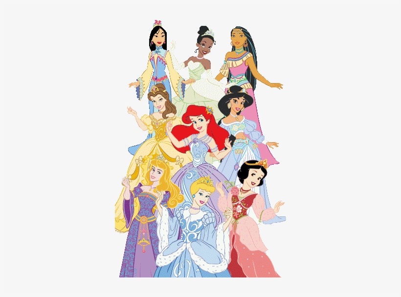 It's Out Of Date - All Disney Princesses Transparent Background, transparent png #3717893