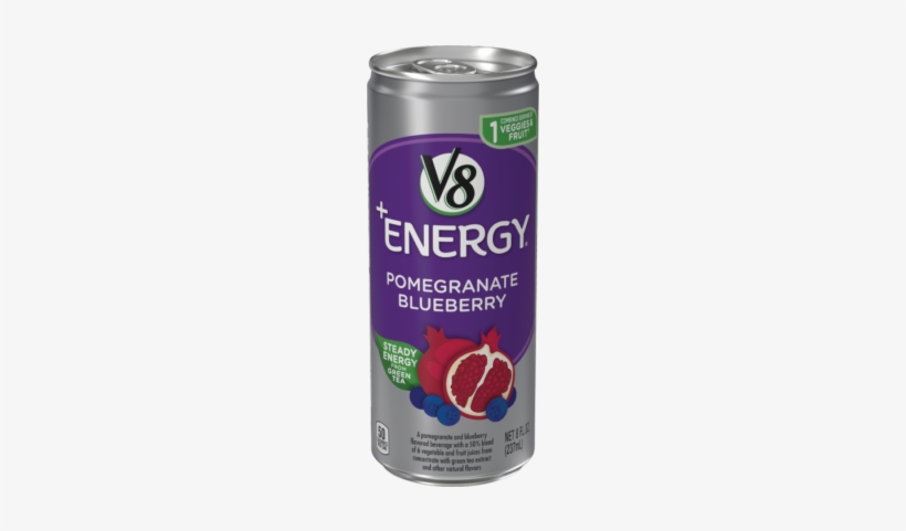 V8 Energy Pomegranate Blueberry, transparent png #3717917