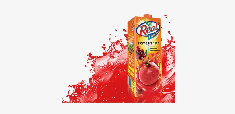 Real Pomegranate - Real Fruit Power Fruit Power Apple, 1l, transparent png #3718232