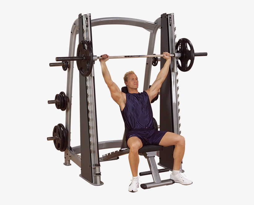 Body Solid Scb1000 Pro Clubline Counter-balanced Smith, transparent png #3718527