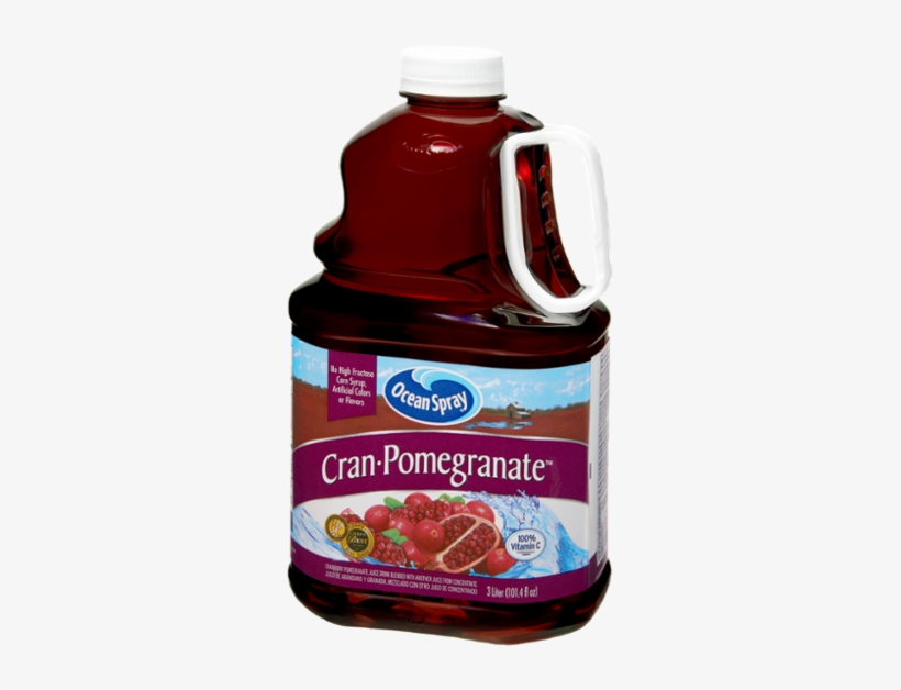 Ocean Spray Cran-pomegranate Juice, - Ocean Spray Cranberry Juice, transparent png #3718833