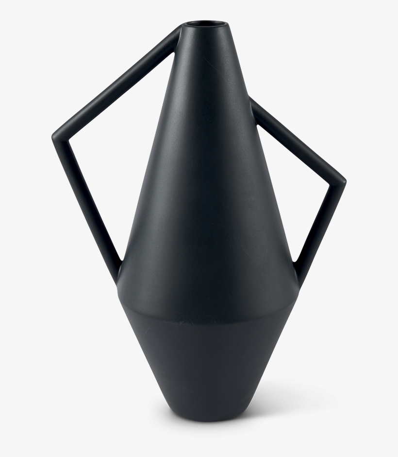 Vase Png - Corrigan Studio Ceramic Vase Colour: Signal Black, transparent png #3718862