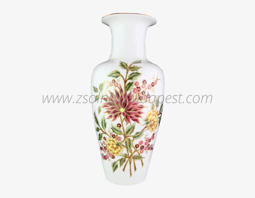 Big Vase With Flowers - Vase, transparent png #3718922