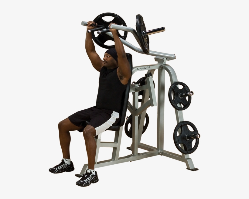 Жим в тренажере на плечи Technogym