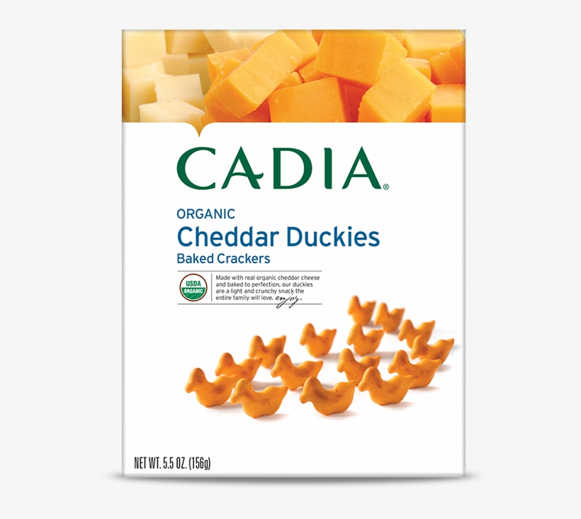 Snack Cheddar Duck Crackers - Cadia Organic Maple Sandwich Cookies 11.4 Oz, transparent png #3719493