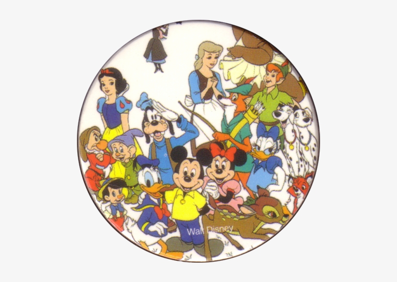 Disney > Blank Back Various Disney Characters - The Walt Disney Company, transparent png #3719580