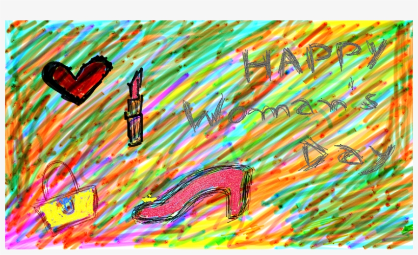 Happy Women's Day - Modern Art, transparent png #3719633