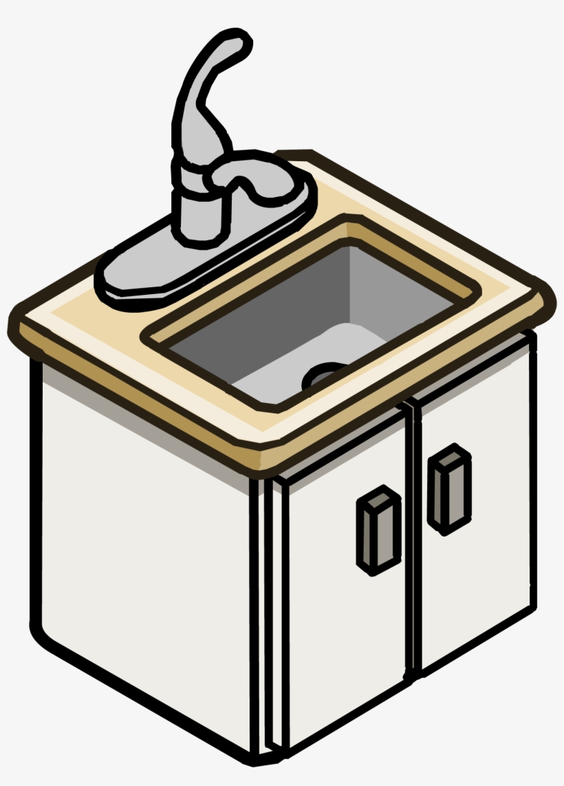 Furniture Items 2253 - Club Penguin Granite Kitchen, transparent png #3720086